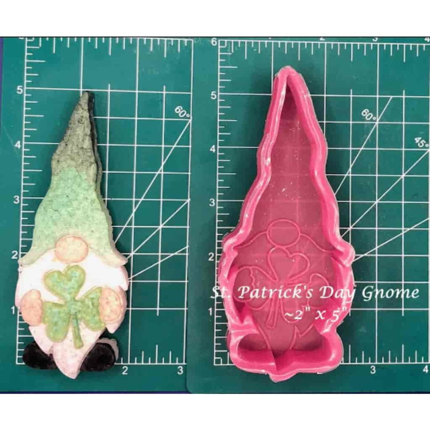 St. Patrick's Day Gnome Silicone Freshie Mold