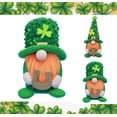 thumbnail image 1 of St Patrick's Day Gnomes Decorations, Gnomes Plush Lucky Green Shamrock Home Table Centerpiece Decor Ornaments for Irish Saint Patrick's Day, 1 of 7
