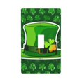 thumbnail image 1 of St Patrick's Day Hat (2) Switch Cover Decorative Wall Plate, 1 of 5