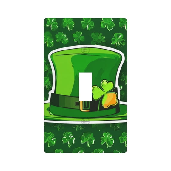 St Patrick's Day Hat (2) Switch Cover Decorative Wall Plate
