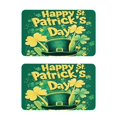 thumbnail image 1 of St. Patrick's Day Hat Strong Fridge Magnets Refrigerator Magnets Sticker Decor for Whiteboards Locker 4"x2.5" 2 Pack, 1 of 5