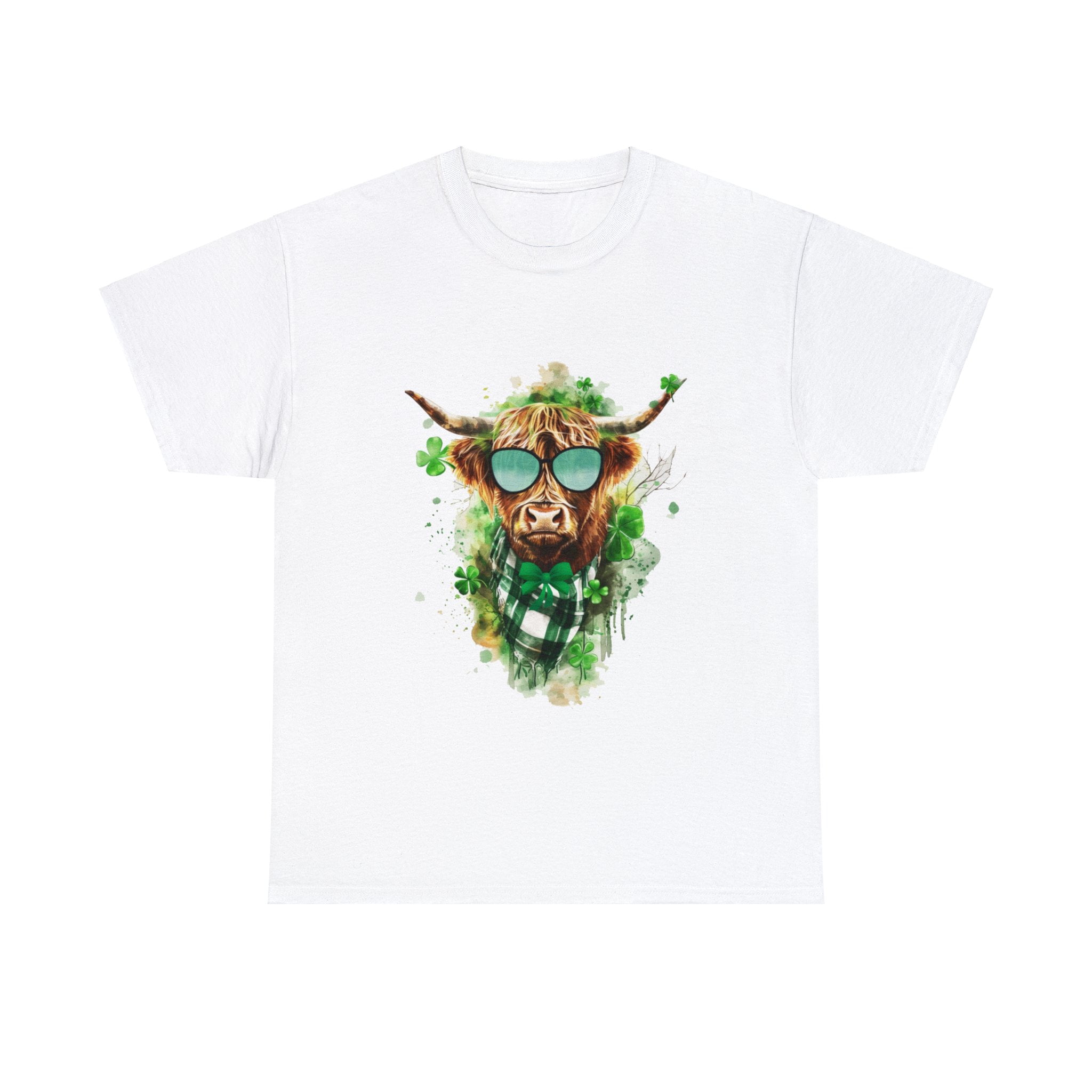 Clover Cow St. Patrick's Day Tee main image 0
