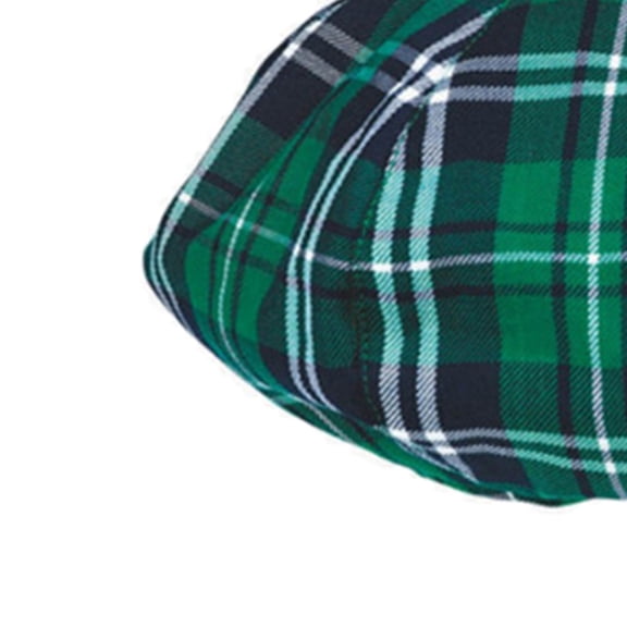 St. Patrick's Day Holiday Props Panama Hat Plaids Bowtie for Adults Kids Painter Hat Green Theme Party