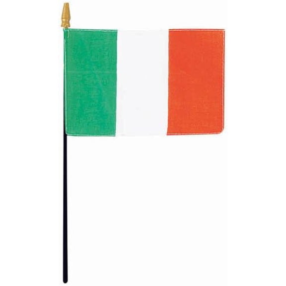 St. Patrick's Day Holiday Theme Party Favor Gift Small Handheld Irish Flag