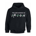 thumbnail image 1 of St Patrick's Day Hoodie Lucky Shamrock I'm Irish Gifts for Her Him Saint Pattys Day Unisex Hooded Sweatshirt, 1 of 5