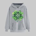 thumbnail image 1 of St Patrick's Day Hoodies, Women's Long Sleeve Hoodie, Women's St. Patrick's Day Print Winter Hoodies Pullover Tops Long Sleeved Comfortable Hooded Sweatshirts, 1 of 1