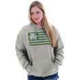 thumbnail image 1 of St Patrick's Day Irish-American Pride Hoodie Sweatshirt Women Men Brisco Brands X, 1 of 6