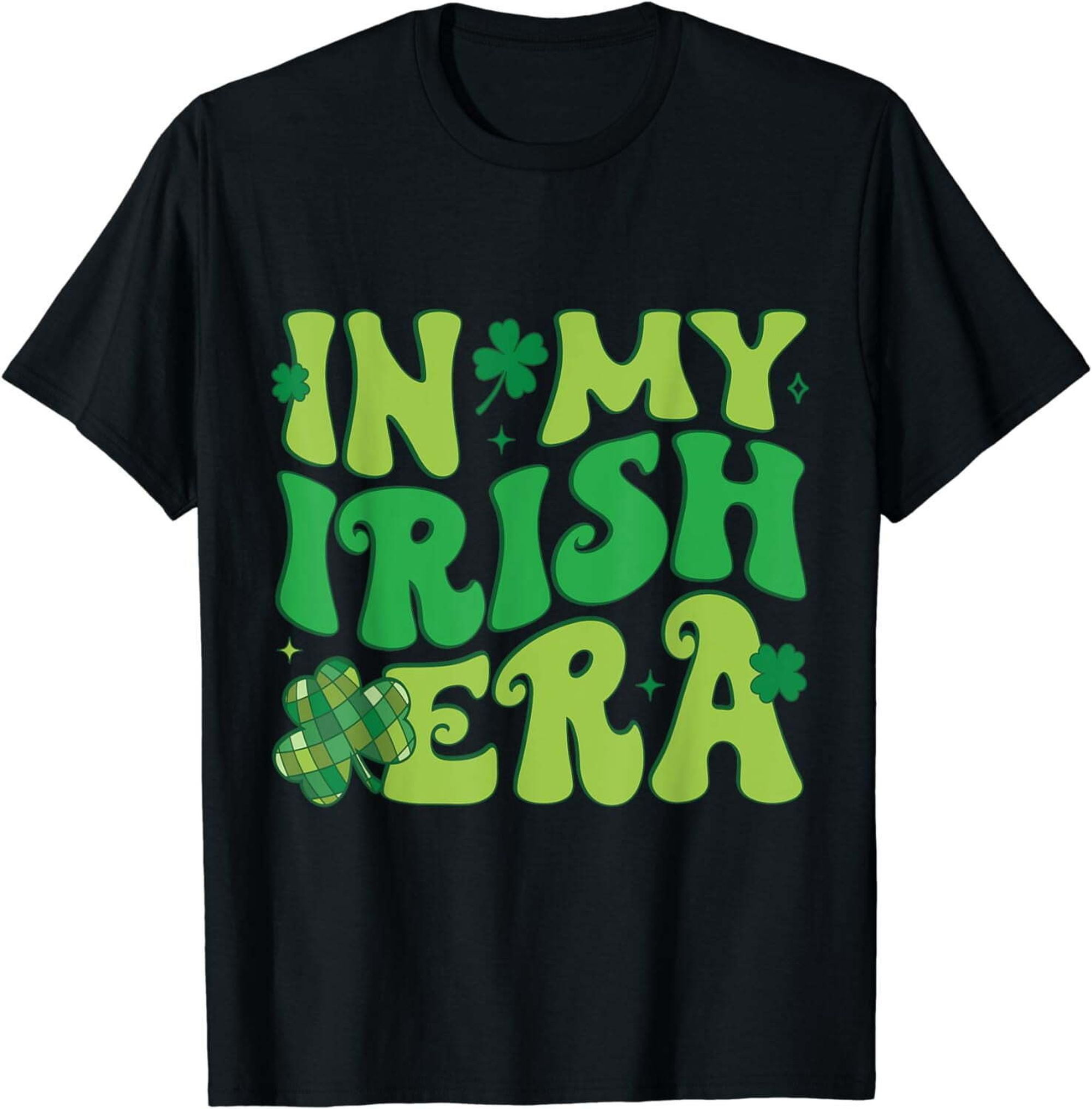 St. Patrick's Day Irish Era Shamrock T-Shirt: Celebrate the Luck of the ...