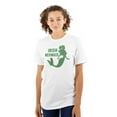 thumbnail image 1 of St Patrick's Day Irish Mermaid Women's Graphic T Shirt Tees Brisco Brands X, 1 of 6