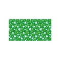 thumbnail image 1 of St. Patrick's Day Irish Vinyl Flannel Tablecloth For Dining Room Kitchen Table Decor St. Pat's Clovers Green White Yellow Gold, 1 of 6