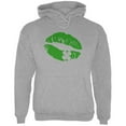 thumbnail image 1 of St Patrick's Day Kiss the Blarney Stone Mens Hoodie Storm Grey MD, 1 of 1
