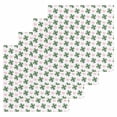 thumbnail image 1 of St. Patrick's Day Kitchen Dish Towels for Drying Dishes Set of 4, Green Lucky Clovers Love Heart Waffle Weave Microfiber Hand Tea Bathroom Towels Quick Dry & Absorbent Towel 12x12, 1 of 7