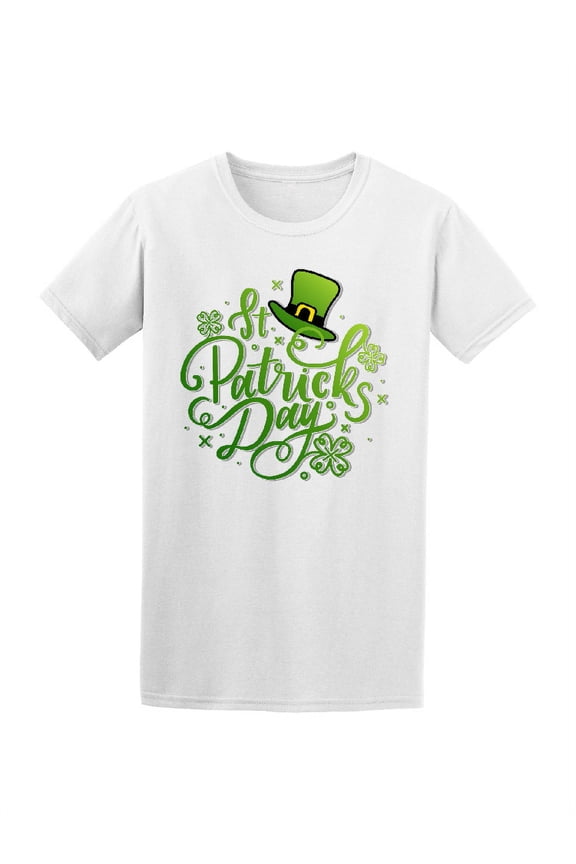 St Patrick's Day Leprechaun Hat Graphic Tee - Image by Shutterstock