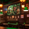thumbnail image 1 of St. Patrick's Day|Leprechaun|Shamrock|Pot of Gold|Rainbow|Ireland|Frame TV Art 12x18 UNFRAMED, 1 of 3