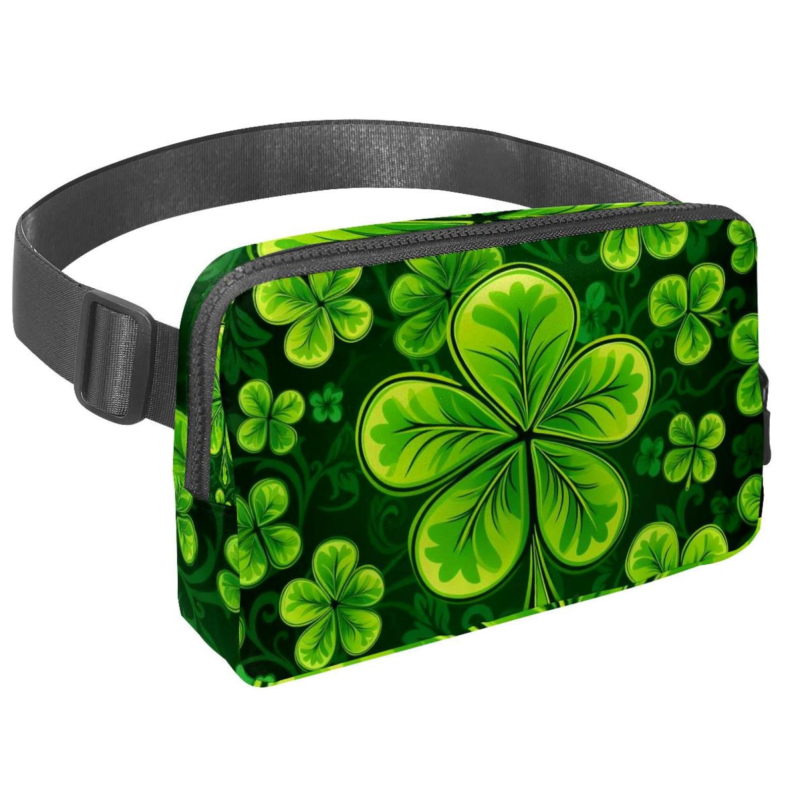 St. Patrick's Day Lightweight, Adjustable Crossbody Bag with Extension Strap - Unisex Fanny Pack Waist Pack