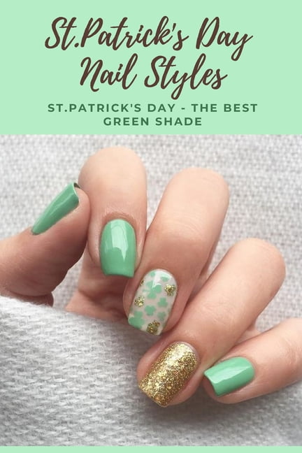 St. Patrick's Day Nail Art Waterslides-My Gnome Is LUCKY!! – Nails Truly LLC