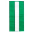 thumbnail image 1 of St. Patrick’s Day Nylon Pull Down Banner By Old Glory Bunting. 3 Stripe Green and White Irish Banner - 18" x 8'. Free Shipping Available!, 1 of 1