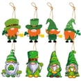 thumbnail image 1 of St. Patrick’s Day Ornaments – 8PCS Gold Horseshoe Tree Decorations for Irish Party, St. Patrick’s Day, Spring Decor, Lucky Hanging Party Ornaments, 1 of 6