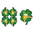 thumbnail image 1 of St. Patrick’s Day Paper Plates, Disposable Green Shamrocks Irish Party Supplies Favor, for St. Patrick’s Day Dinner Party Tableware Set (Tissue, 24pcs), 1 of 4