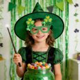 thumbnail image 1 of St Patrick's Day Party Glasses Shamrock Shaped Sunglasses Green Novelty Eyewear for Adults Teens Festive Photo Booth Props Parade Accessories Irish Themed Celebration Decorations, 1 of 5