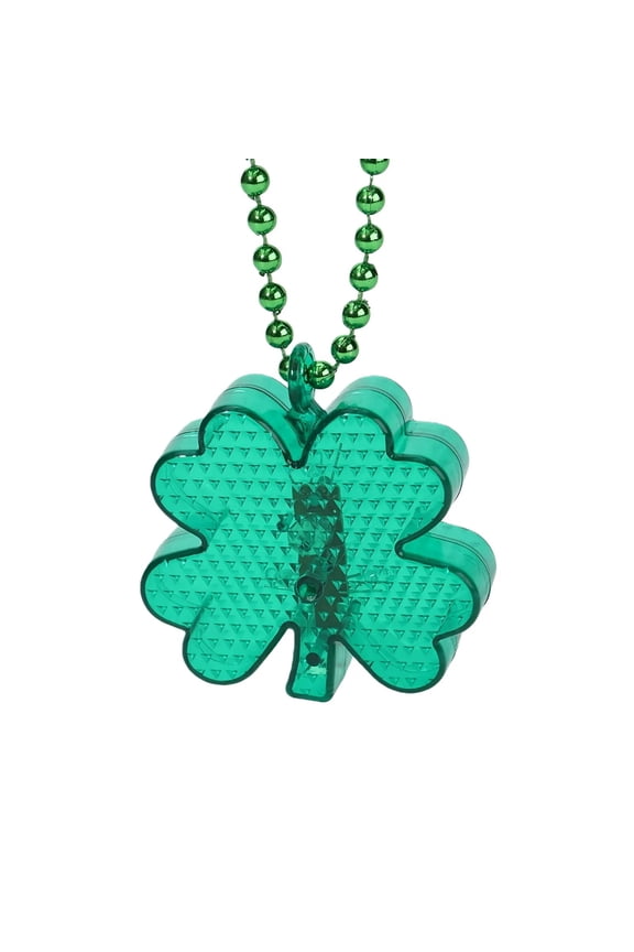 St Patrick's Day Pendant Lamp Luminous Necklace Irish Festival Pendant Festive Atmosphere Small Pendant.