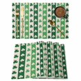 thumbnail image 1 of St. Patrick's Day Placemats Set of 4, Green Shamrock Irish Lucky Leaves Placemats for Dining Table, Place Mats for Kitchen Tabletop, Waterproof Wipeable Dining Table Mats Set, 1 of 9