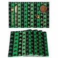 thumbnail image 1 of St. Patrick's Day Placemats Set of 4, Spring Green Lucky Clovers Shamrock Placemats for Dining Table, Place Mats for Kitchen Tabletop, Waterproof Wipeable Dining Table Mats Set, 1 of 9