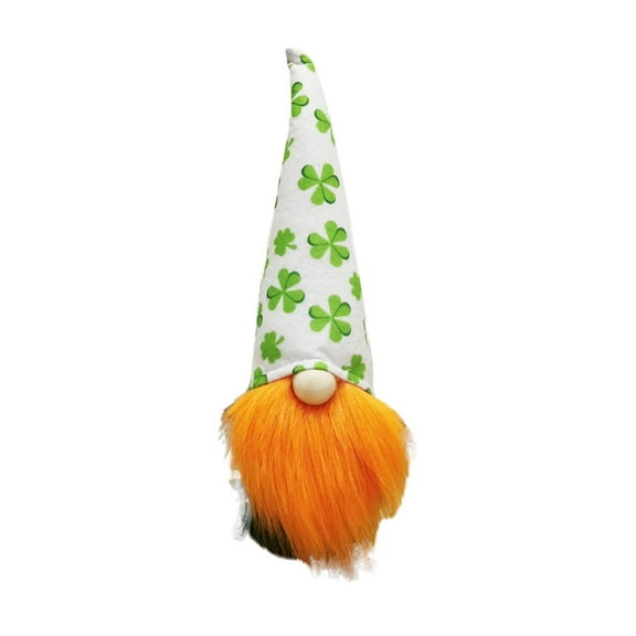 St Patrick's Day Resin Gnome, St Patricks Day Gnomes 3pcs for St Patricks Day Decor Green Irish Leprechaun Figurine for Spring Home Indoor Holiday Irish Lucky Day Home Table Party Decor