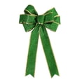 thumbnail image 1 of St. Patrick's Day Ribbon Irish Shamrock Wired Ribbon, Clover Patrick's Day Wreath Bow Green Shamrock Irish Holiday DIY Crafts, St. Patrick's Wreath DIY Crafting Gifts Wrapping, 1 of 3