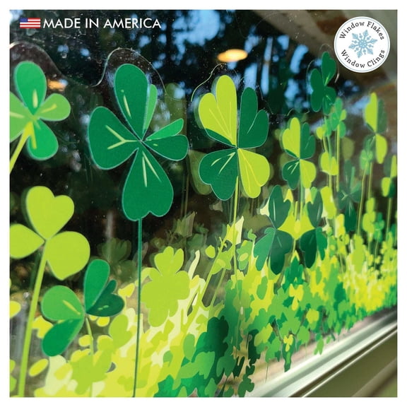 St. Patrick's Day Shamrock Border