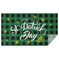 thumbnail image 1 of St.Patrick's Day Shamrock Leaf Tablecloth,Wipeable Polyester Table Cover for Rectangle Tables,Foldable Tableclothes Cute Tablecloths for Dining Room Camping Indoor Outdoor, 1 of 6
