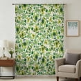 thumbnail image 1 of St. Patrick's Day Sheer Curtains 84 Inches Long, Lucky Shamrocks Vintage Leaves Light Filering Curtains, Breathable Simi Curtain Privacy Drapes for Living Room Bedroom Lightweight Window Treatment, 1 of 9