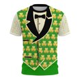 thumbnail image 1 of St Patrick's Day Shirt Men O Neck Printed Short Sleeve T-Shirt Novelty 3D Graphic T Shirts Irish Green Blouse Casual Summer Tops, 1 of 8
