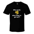 thumbnail image 1 of St. Patrick's Day Shirt - Who Needs Luck When They've Got Me - Unisex, 1 of 5