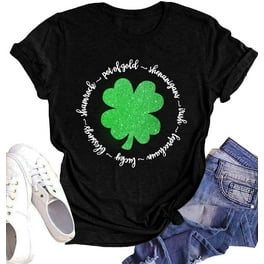 Irish Heart Lucky Shamrock Dog Paws T-Shirt Irish Heart Lucky Shamrock Dog Paws T-Shirt