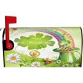 thumbnail image 1 of St. Patrick''s Day St. Patrick''s Day Coin Spring Mailbox Covers Magnetic Letter Post Box Cover Mail Wraps Garden Decorations Large Size 25.5 X 21 in, 1 of 6