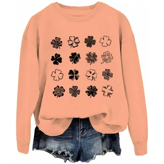 St. Patrick's Day Sweatshirt for Women, St. Patrick's Day Shamrock Sweatshirt, St. Patrick's Day Shirt