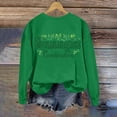 thumbnail image 1 of St. Patrick's Day Sweatshirts, Women's Long Sleeve Round Neck Sweatshirt, Women's St. Patrick's Day Print Sweatshirts Tops Comfortable Crewneck Long Sleeved Hoodie Sweatshirt, 1 of 6
