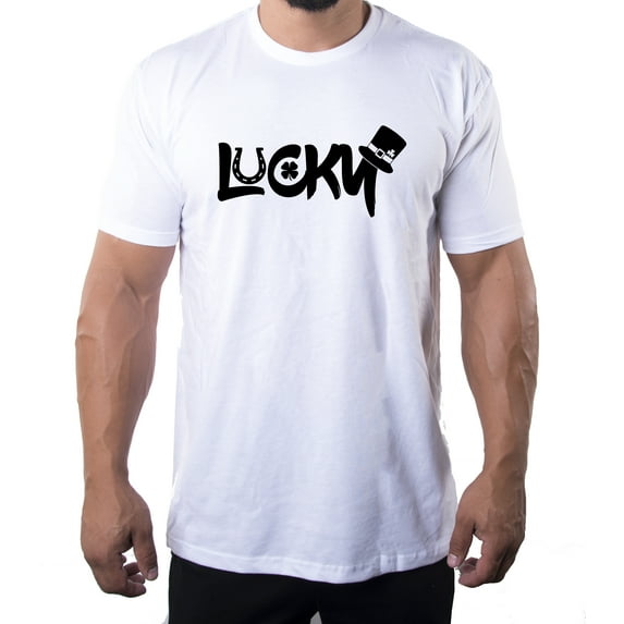 St Patrick's Day T-shirts, Graphic T-shirts, Couples St Patrick's Day Shirts - Lucky