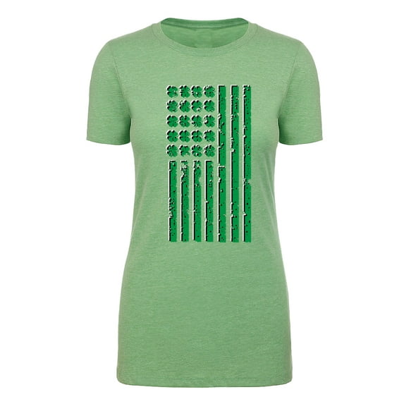 St Patrick's Day T-shirts, Graphic T-shirts, Women's St Patrick's Day Shirts - Flag