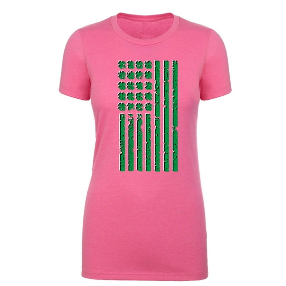 St Patrick's Day T-shirts, Graphic T-shirts, Women's St Patrick's Day Shirts - Flag