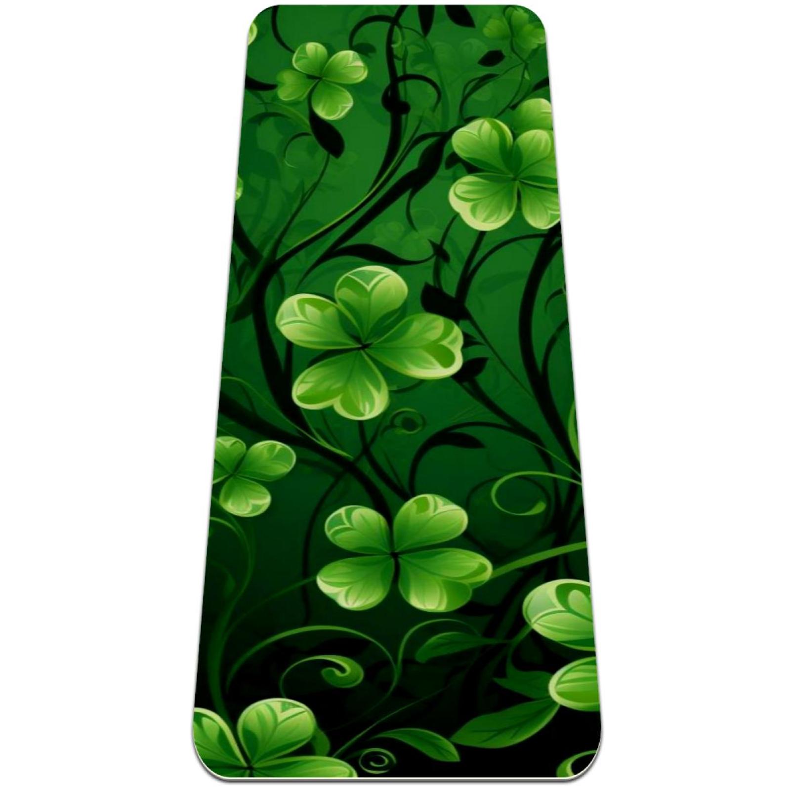 Extra Thick 1/2 Inch Yoga Mat - 71x24 Inch Exercise Mat With Carrying Strap, High Density Cushion For Fitness & Gym