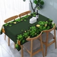 thumbnail image 1 of St.Patrick''s Day Tablecloth Rectangle Table Cloth Washable Table Cover for Decoration Kitchen Dining Room 60x84 Inch, 1 of 6