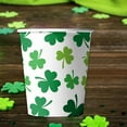 thumbnail image 1 of St.Patrick's Day Tableware Set,St.Patrick's Day Plates and Napkins Party Tableware Supplies,Irish Green Shamrock Dinnerware Paper Plates Disposable Knives Forks Spoons Napkins Cups Straws for 10, 1 of 9