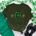 thumbnail image 1 of St. Patrick's Day Tshirt, Short Sleeve T Shirts for Women, Round Neck Tops Women's New St. Patrick's Day Pullover Printed Tee Shirts Crew-Neck Short-Sleeved Casual Fashion Tops, 1 of 5