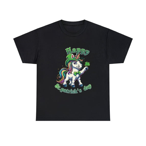 St Patrick's Day Unicorn Shirt, Happy St Patrick's Day Shirt ID-0223-PXIM