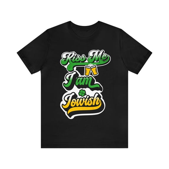 St Patrick's Day Unisex T-Shirt, Kiss Me I'm Iowish