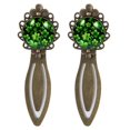 thumbnail image 1 of St. Patrick's Day Vintage Copper-Colored Lace Bookmarks: Stainless Steel Reading Accessories for Book Lovers - Set of 2, 1 of 5