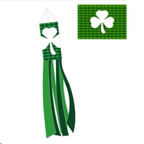 St. Patrick's Day Windsock Polyester Garden Windsock Garden Party Deco Holiday Savings Gifts