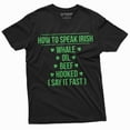 thumbnail image 1 of St. Patrick's Day funny T-shirt how to speak Irish accent Tee party ireland holiday shirt, 1 of 7